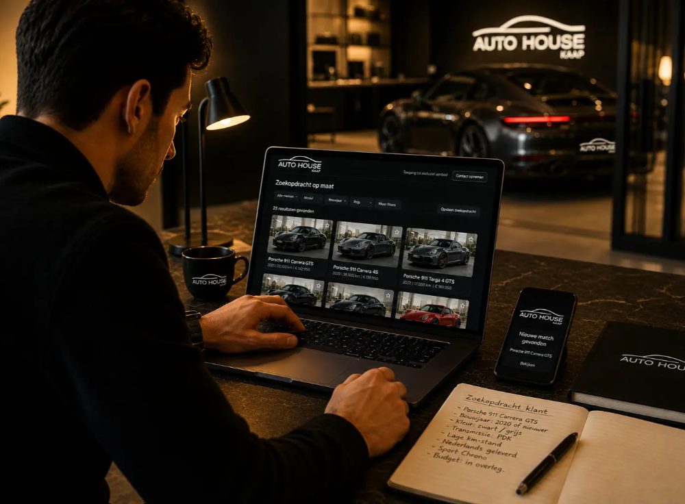 Service Listing Image Zoekopdracht op maat  | KAAP Auto House B.V.