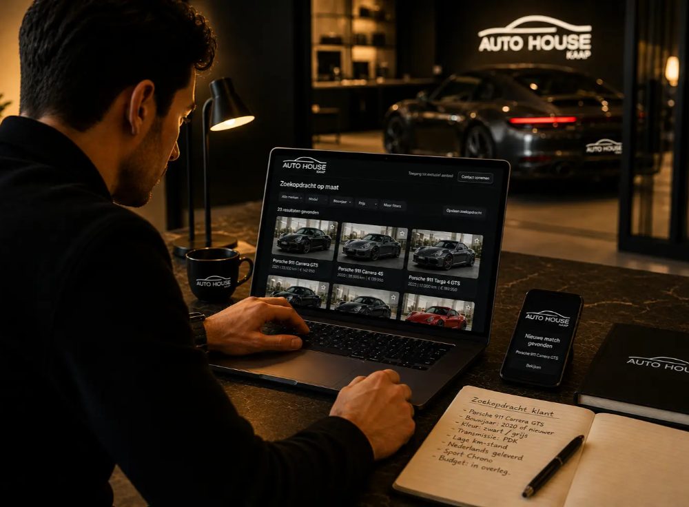 Service Listing Image Zoekopdracht op maat  | KAAP Auto House B.V.